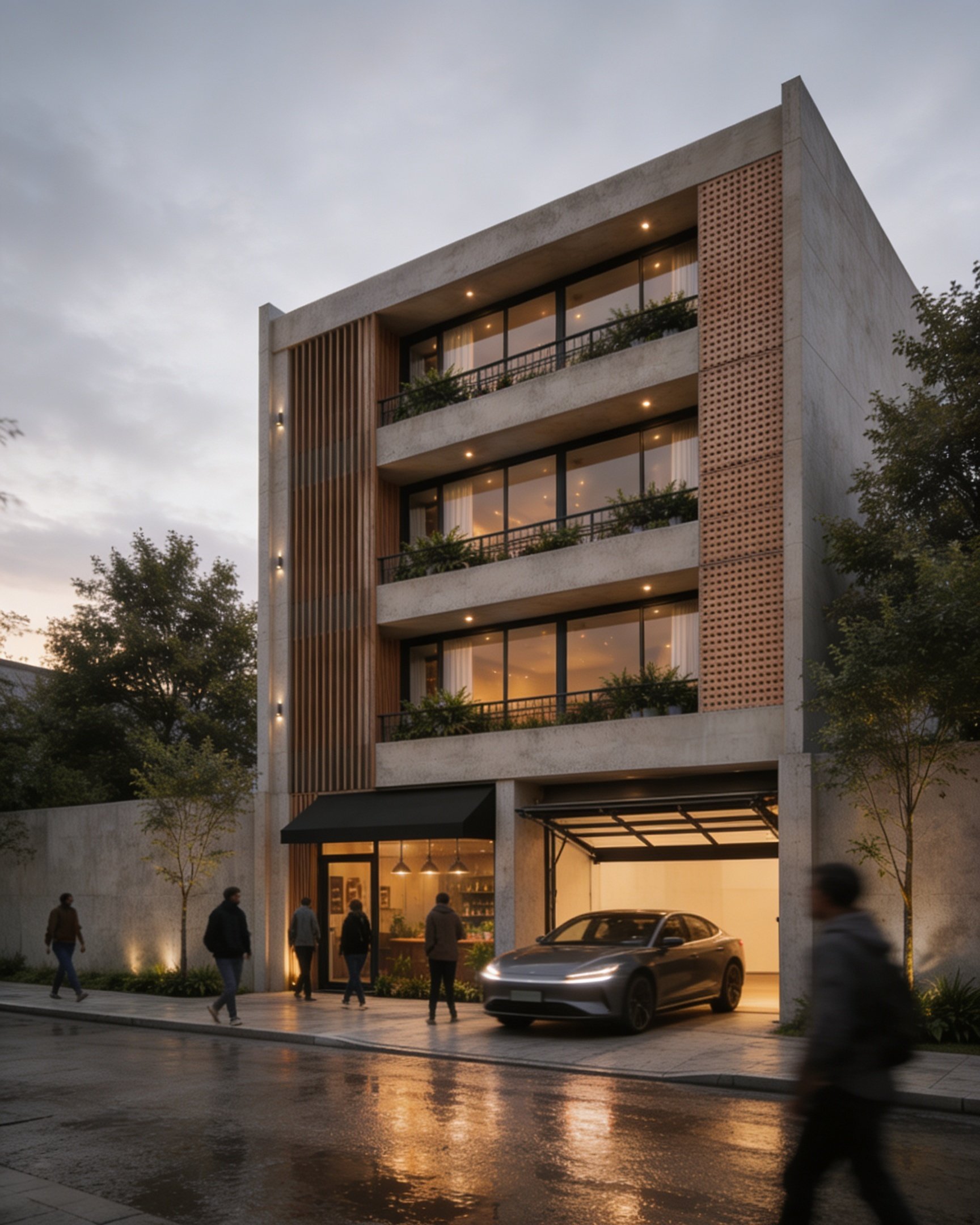 Fachadas residenciales